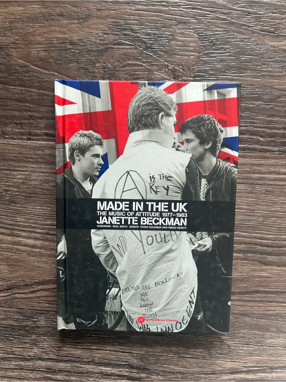 Made in the UK Book - Red, Blue, Black Cover